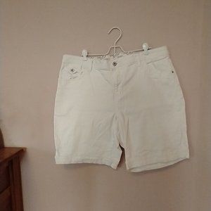 White Cato Shorts